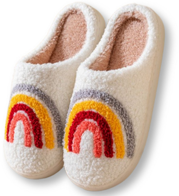 루다앙 실내 털 슬리퍼 사무실 방한