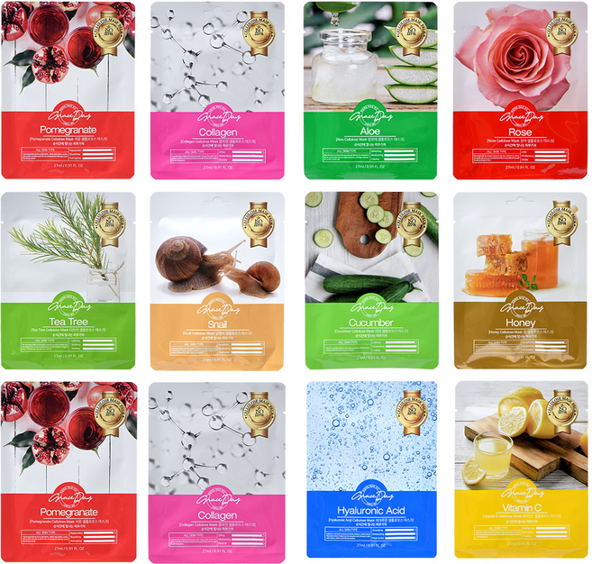 그레이스데이 골라쓰는 마스크팩, 1개, 100개입