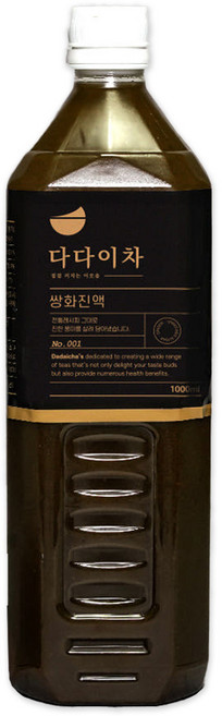 다다이차 바른 무설탕 제로 한방 쌍화차 쌍화탕 진액, 1개, 1개입, 1kg