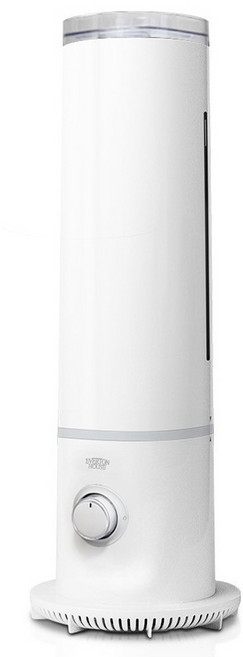 에버튼하우스 굴뚝형 스테인레스 진동자 대용량 초음파 가습기 6L, 6L 가습기, white