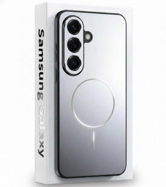 홈웰 맥세이프 지문방지 측면 실리콘 휴대폰 케이스