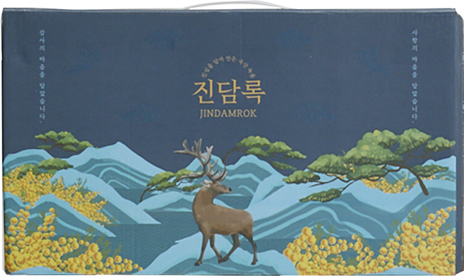 진담록 녹용즙 분골 상대 진액 생녹용 100%, 30개, 100ml