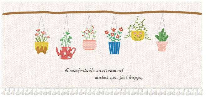 가리개 커튼 찍찍이 가림막 패브릭포스터 주방 책장, 02컬러풀(100x70), 1개