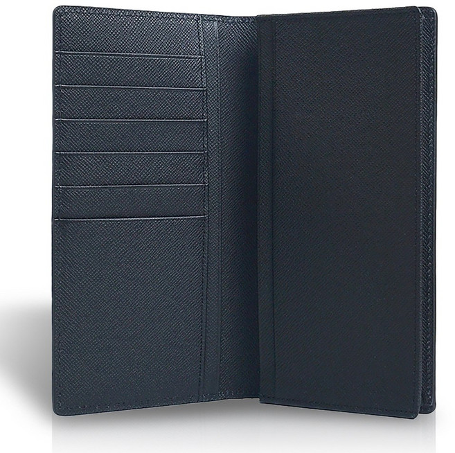 어버너 남자 장지갑 지폐 수납 확장 사피아노 소가죽