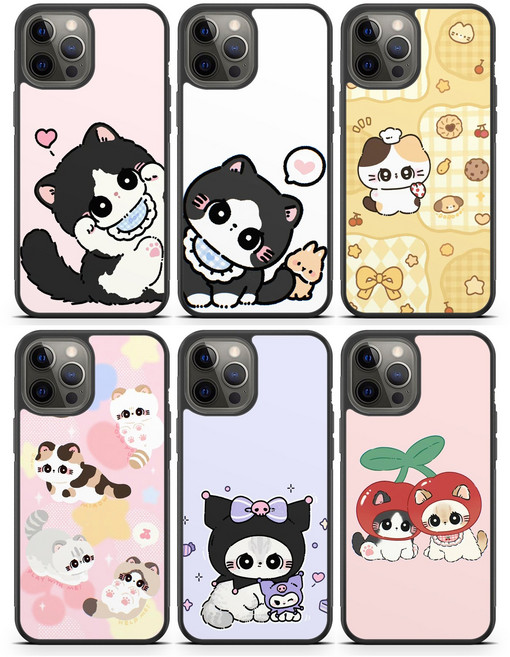 고양이 캐릭터 케이스 갤럭시 A10E A12 A13 A14 A15 A16 A20 A20E A21S A22 A23 A24 A25 A26