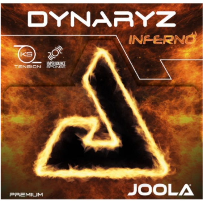 줄라 탁구러버 다이나리즈 인페르노, 검정(MAX+), 1개