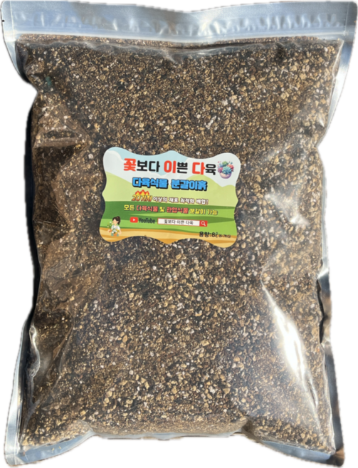 꽃보다이쁜다육 분갈이흙 8 L(6~7kg), 1개, 8L