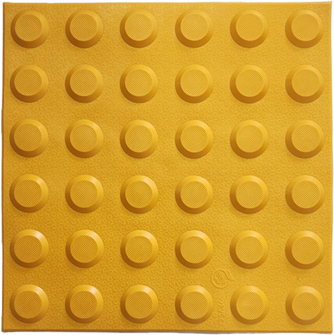 시각장애인 점자유도블록 점형 선형 자기질 점자타일 고무접착식 점자블럭, 1개