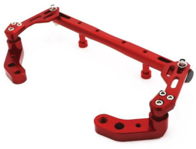 A-35 XMAX NMAX PCX 오토바이 핸들 크로스바 봉지걸이 핸들거치대, 검정색, 1개