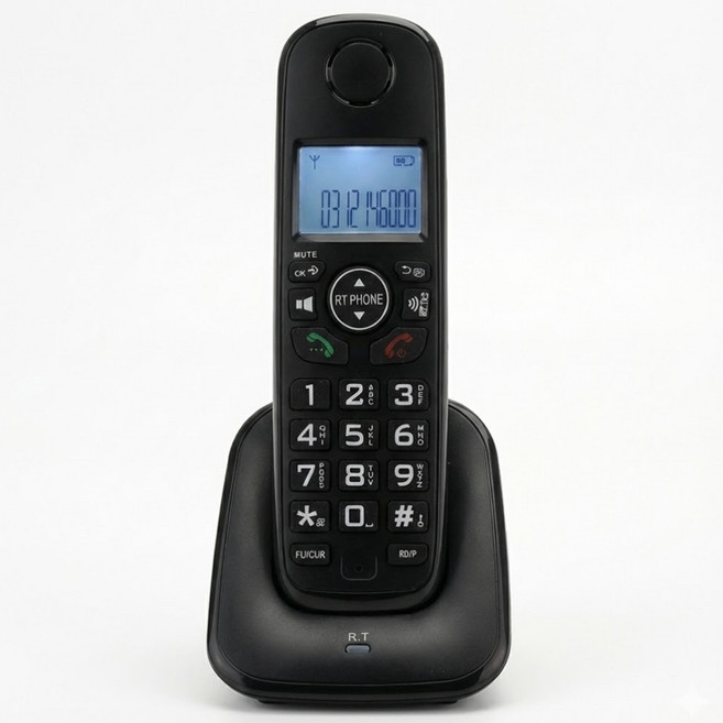 [잘들리는] KT LG SK호환 발신자표시 가정용 매장 오피스 업소용 식당 스피커폰, 알티폰 무선전화기 RT-801