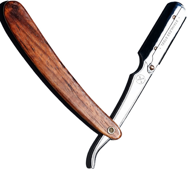 파커 SRW 일자형 클래식 면도기 바버면도기 남자면도기 습식 외날, 1개입, 1개