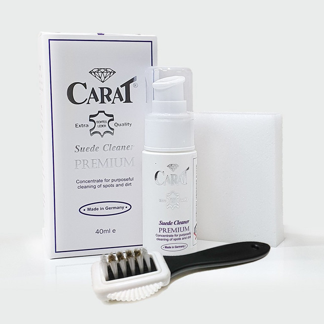 캐럿프리미엄 클리너+브러쉬 세트 신발클리너 가죽쇼파크리너