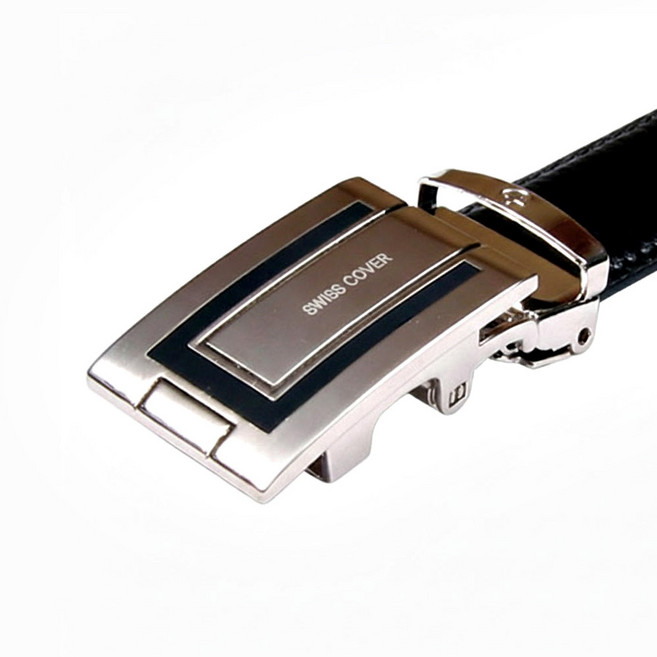 스위스 커버 1 빅 사이즈 벨트 소가죽 남성 벨트 정장 벨트