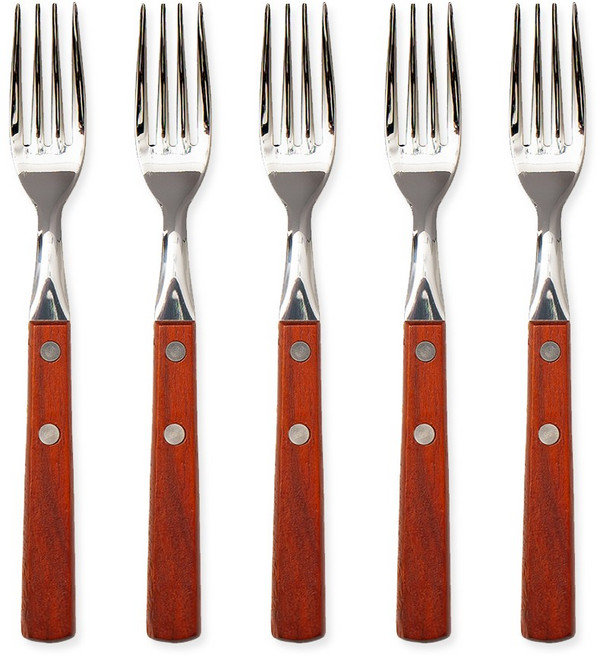 내츄럴 우드 디너, 레드, 5개