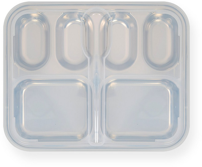 웰메이드 올스텐 식판 시리즈, 실버, 1개