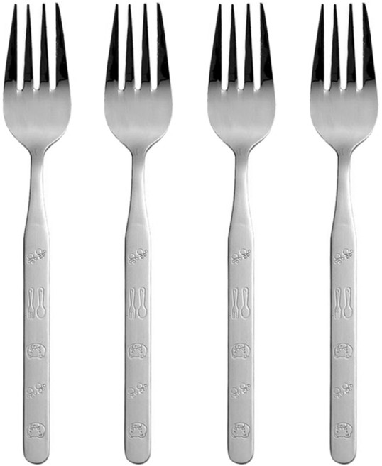 라온누리 큐티베어 올스텐 아동용 포크, [4세트]