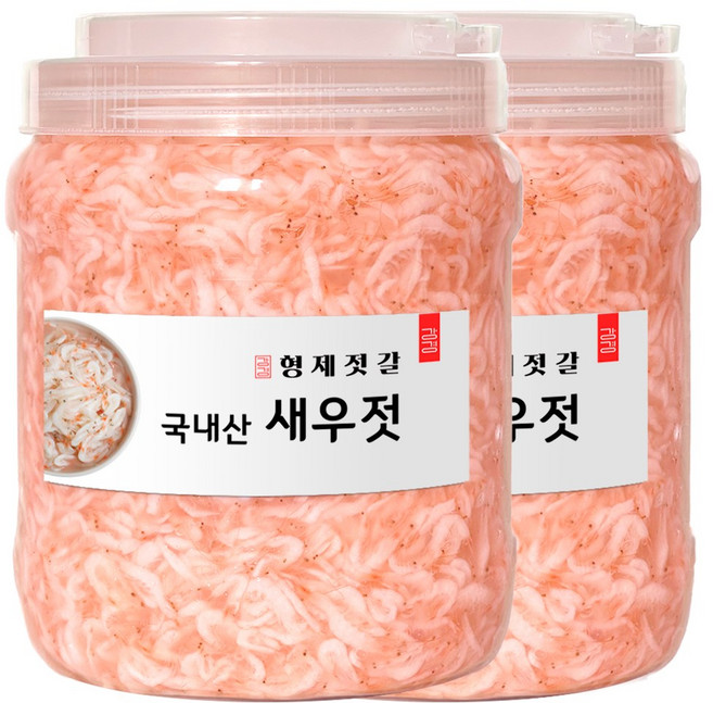 강경형제젓갈 국산 새우젓 100% 프리미엄, 4kg, 1개