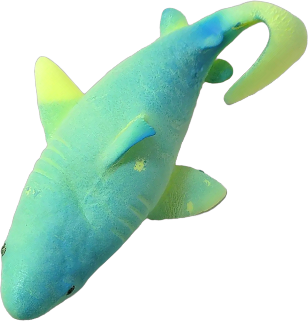 홈투홈 아쿠아퐁 촉감 놀이 장난감 물에 넣으면 커지는 공룡, 아쿠아퐁 - 상어