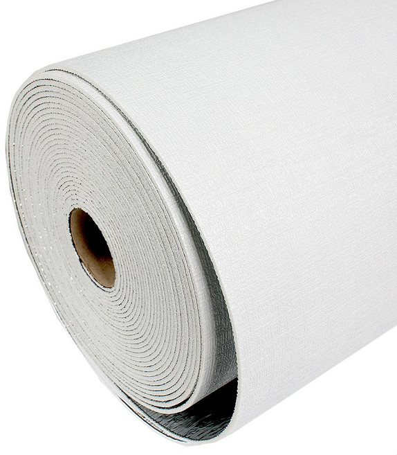 접착식 단열벽지 곰팡이벽지 보온벽지 결로방지, 실버그레이 100cm X 2.5m