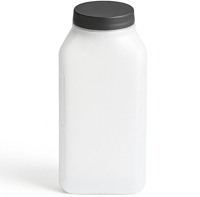 500-PD 가루통(진회색 캡포함) 500g 또는 라벨 옵션 확인, [라벨X] 가루세제용기 1통