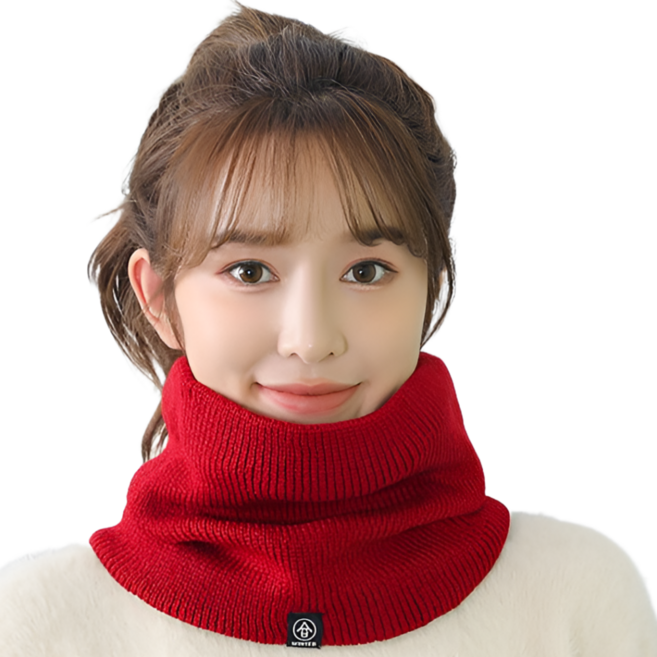 루나핏 1+1 방한 니트 융 기모 골프 스키 스포츠 넥워머