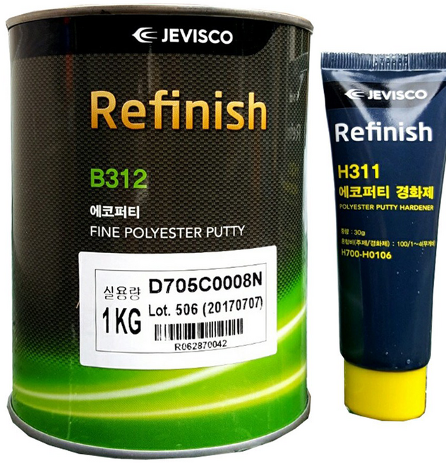 제비 에코퍼티 1L 포리졸 차량용퍼티, 1개