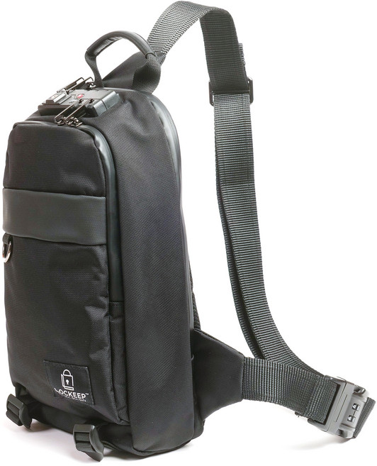 락킵 올디펜드 슬링백 도난방지가방 소매치기 차단 HLB-S1