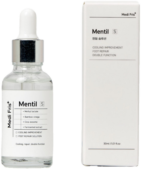 [공식몰] 메디프리스 멘틸락테이트 문제성발톱 솔루션 멘틸스 30ml, 1세트, 1개