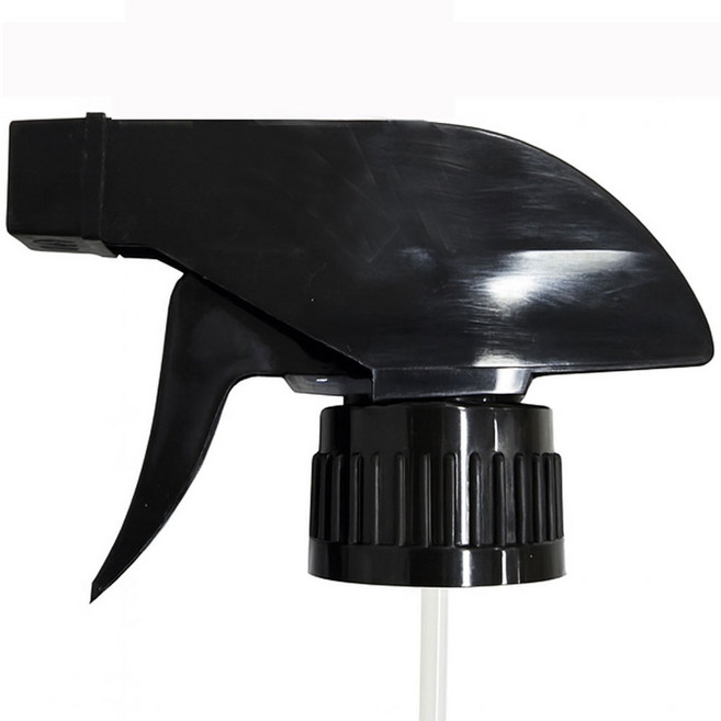 스프레이건 28파이 건스프레이 분무기헤드 분무기머리 트리거 캡 뚜껑, 500개, 검정(분사 잠금 기능)