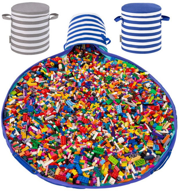 시벅스 빅 BIG 사이즈 레고정리함 장난감 정리함 수납함 레고블럭 정리 레고정리, 빅 그레이(BIG), 1개