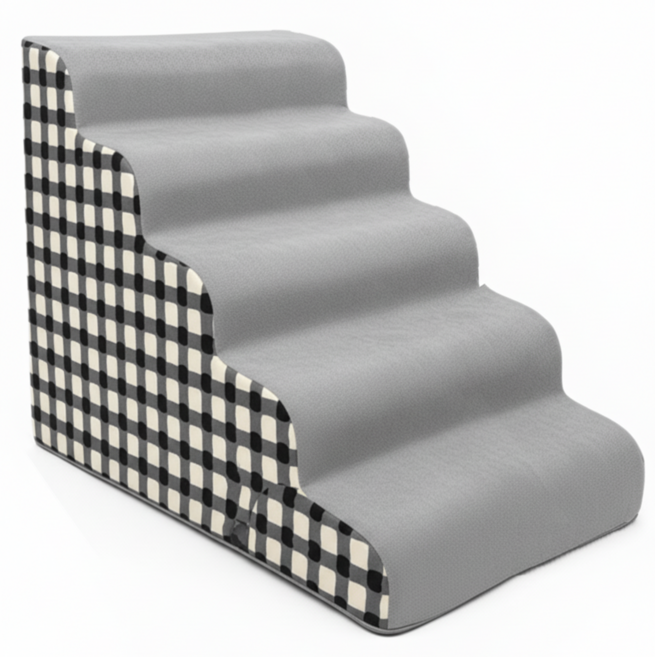 머스코 강아지 계단 높은 침대용 5단