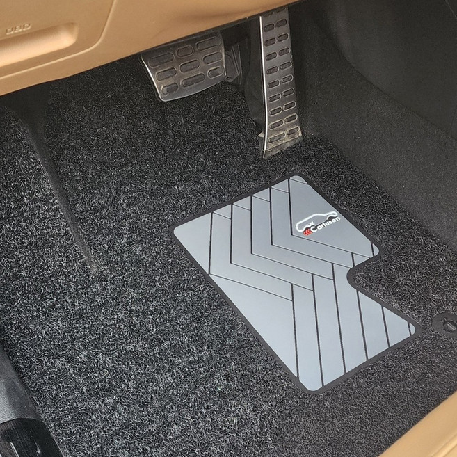 카루젠 현대자동차 코일매트 일반형 운전석만 운전석특화 확장형 차량용 전차종 전좌석, 2019~, 카루젠_운전석만(일반형), 펠리세이드7인(더뉴포함)