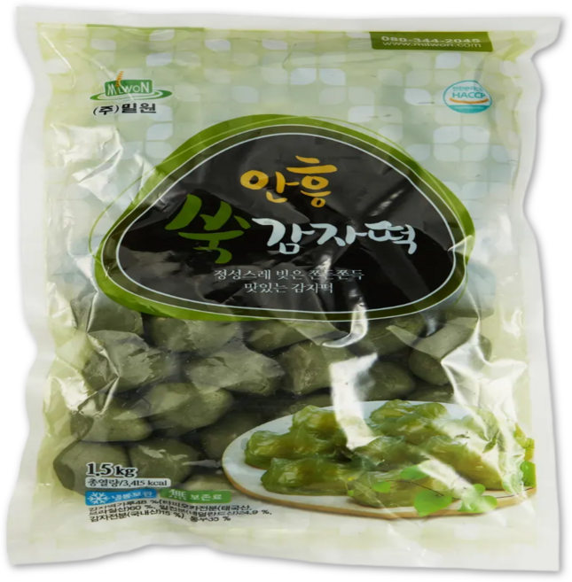 쑥감자떡 / 1500, 1.5kg, 1개