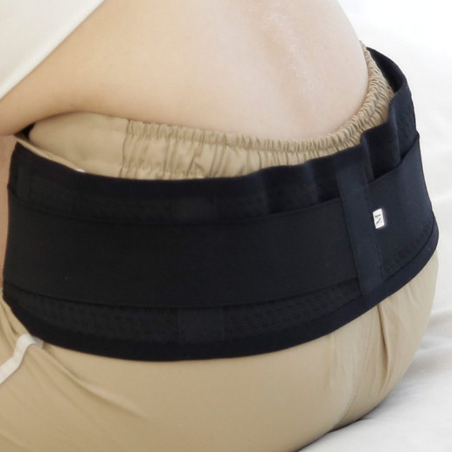 의사책 CB-M477 4인치 골반 허리보호대 1등급 신고 의료기기, 1개, 블랙