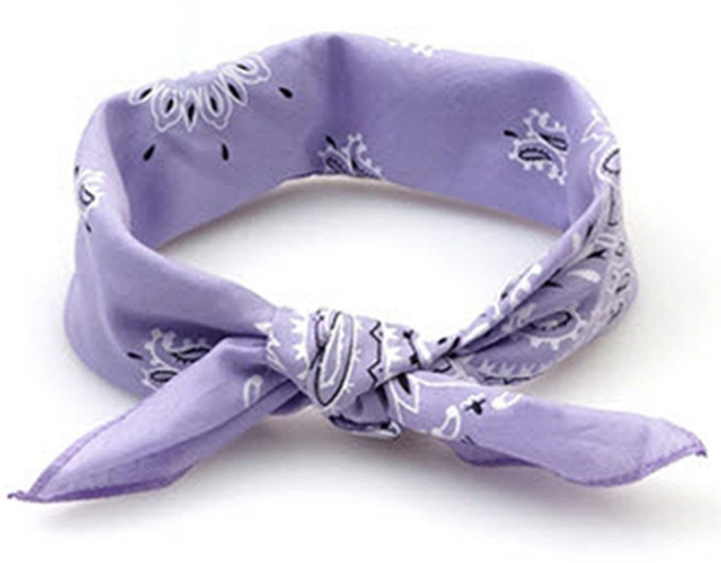 온스타일링 01 Y블리 반다나 헤어밴드 페이즐리 스카프 여성 여아 남자 머리띠 (국산 최다색상)