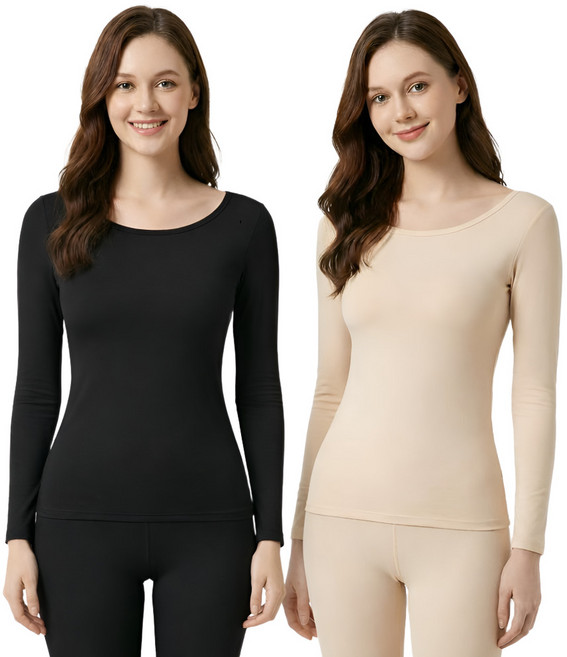 펨렛 1+1+1 초극세사 여성 내복 발열내의 상하의 세트