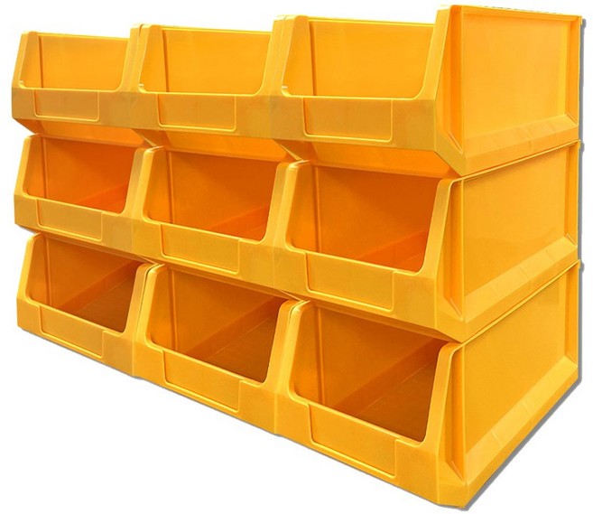 국산 부품박스 PPC 부품상자 플라스틱 공구정리함 수납함, 9개