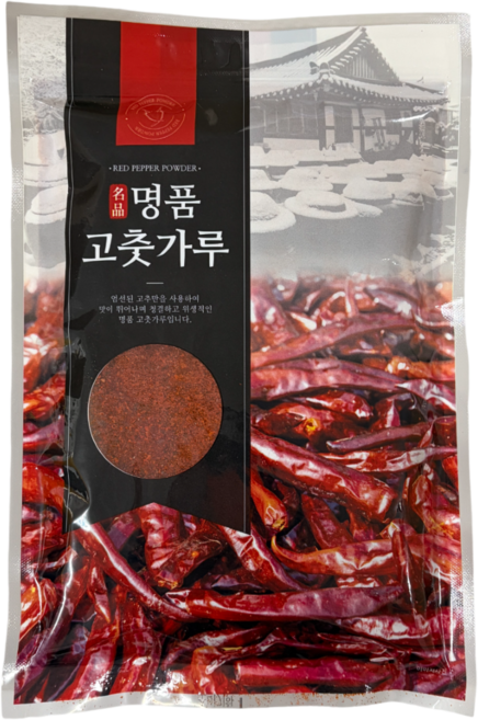 60년 전통 대전기름집 25년 해남산 햇고춧가루 국내산 100%, 500g, 3개