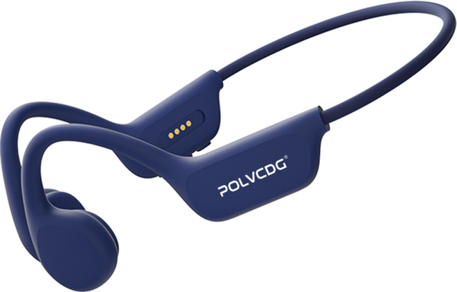 POLVCDG X7 골전도 이어폰 IPX8 32GB Bluetooth 5.3 무선 수영 이어폰 마이크 방수 스포츠 피트니스, Azure blue