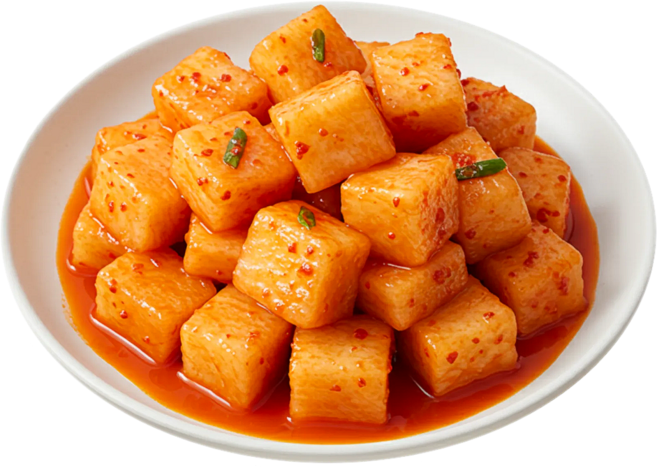 [아리푸드] 국내산 무로 담근 감칠맛 가득 깍두기, 5kg, 1개