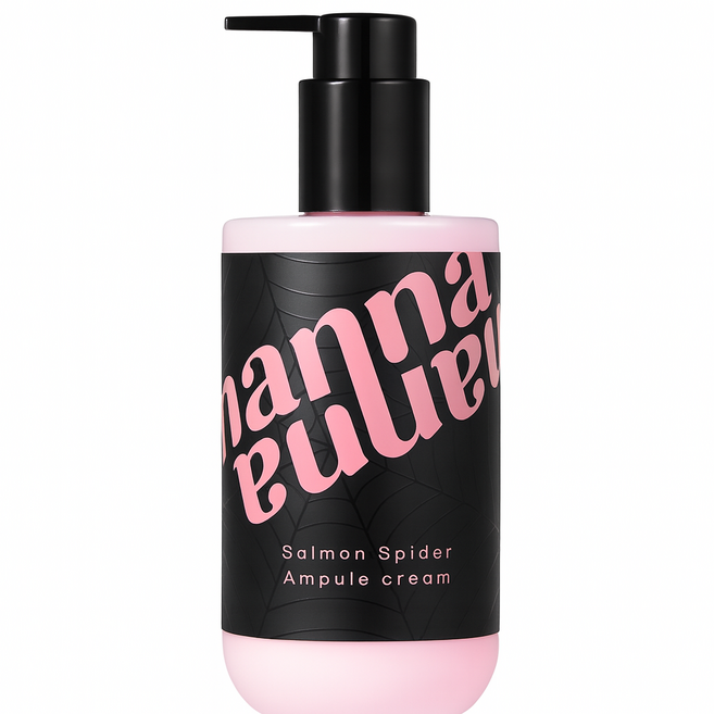 난나 살몬 스파이더 연어 앰플 크림 PDRN 대용량 300ml 2개 세트