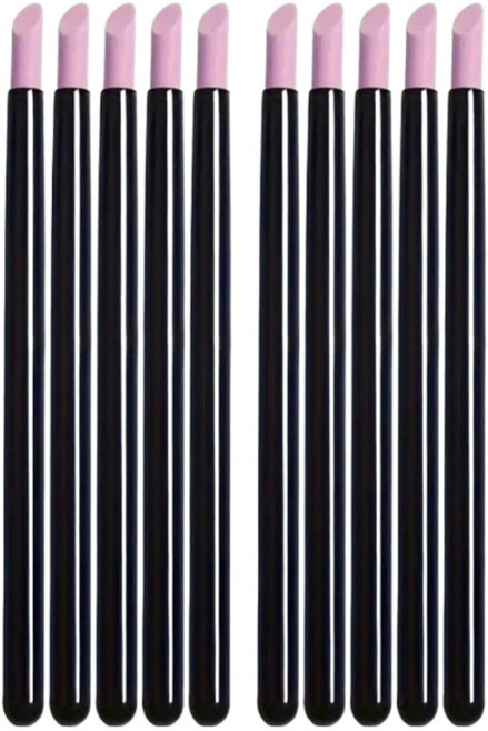 알리오마켓 네일 큐티클 제거 스톤 푸셔, 10개, 블랙