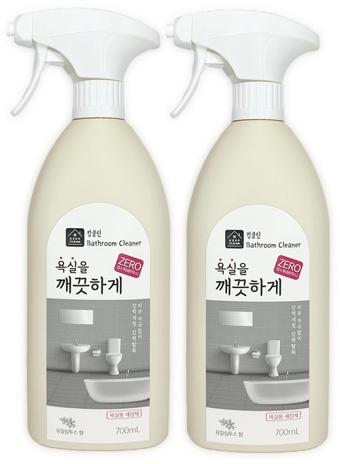 킵클린 욕실을 깨끗하게 청소세제, 2개, 700ml