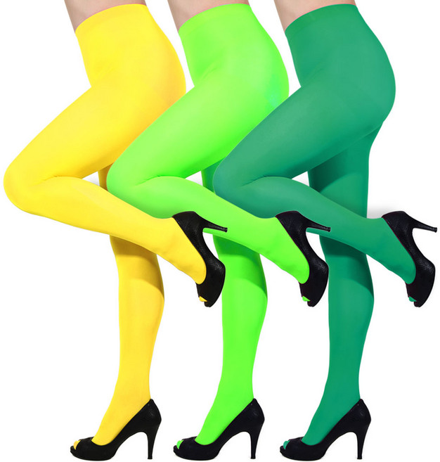 [3세트] MAMA 국내제조 매구맵시 80D 불투명 컬러 고탄력 팬티스타킹