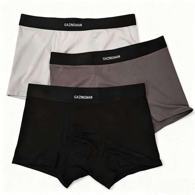 남성용 편안한고 부드럽고 면 무봉제 운동용 드로즈 팬티