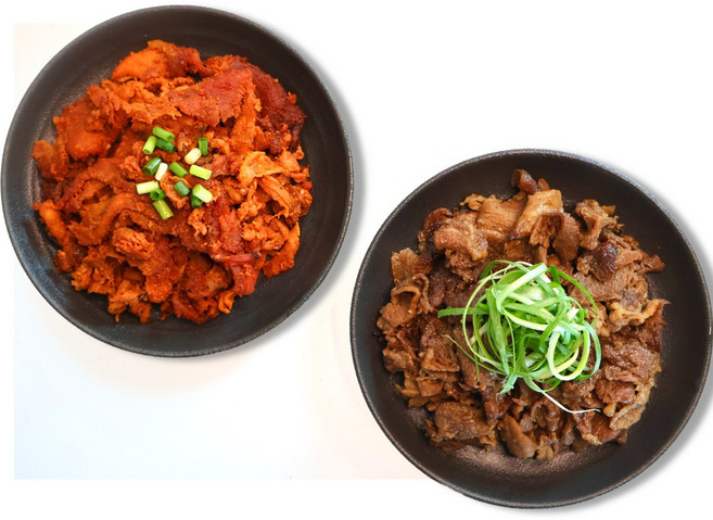 여우마을 수제반찬 진짜 연탄에 구운 대구 북성로 완조리 연탄불고기 간장맛+고추장맛 묶음, 간장맛 200g 5개+고추장맛 200g 5개, 1세트