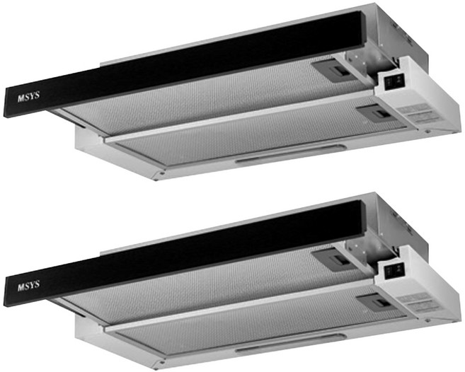 한샘 MSYS 엠시스 정품 블랙 슬라이드 슬라이딩 600용 주방 렌지 후드 환풍기 후황 교체 전국설치, HDB-MSB63M(블랙), 자가설치