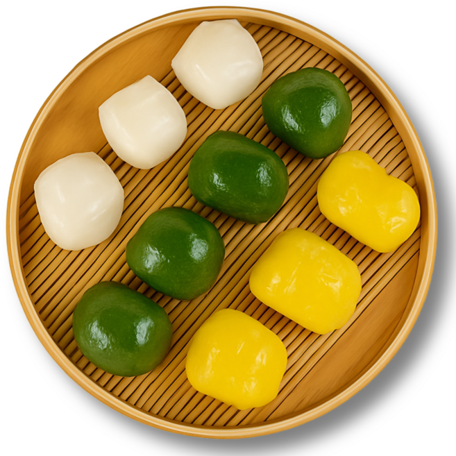 밀원본가 강원도 안흥 감자떡 600gx3종 감자 쑥 호박, 600g, 1개