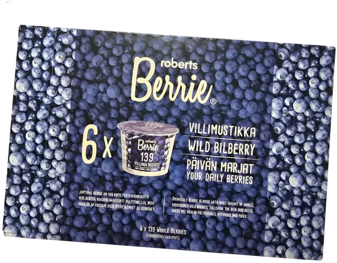 로버츠베리에 빌베리 주스, 100ml, 6개 - 쿠팡