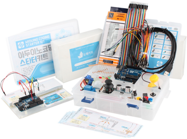 아두이노키트 ARDUINO 실습 코딩키트 초보자 DM2073, 1세트